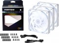 Phanteks SK PWM D-RGB 120mm White Fan 3 Pack