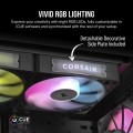 Corsair iCUE LINK RX120 RGB PWM Black