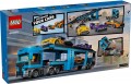 Lego Car Transporter Truck with Sports Cars 60408