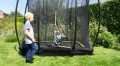 Exit Silhouette Ground 5x7ft Safety Net
