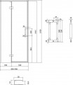 Cersanit Larga 90x195 S932-120