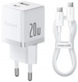 BASEUS Palm Fast Charger C+U 20W