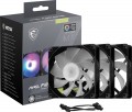 MSI MAG F120 ARGB Black 3-Fan Pack