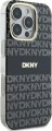 DKNY Repeat Texture Pattern with Stripe for iPhone 16 Pro Ma