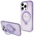GUESS Ring Stand Script Glitter MagSafe for iPhone 14 Pro