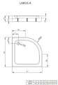 Radaway Laros A SLA 8585-01