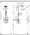 Hansgrohe Croma Select S Showerpipe 280 26791