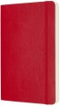 Moleskine Plain Notebook Expanded Soft Red