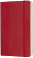 Moleskine Plain Notebook Pocket Soft Red