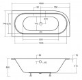 Besco Avita Slim 150x75 WAV-150-NPS