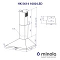 Minola HK 5614 BL 1000 LED