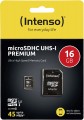 Intenso microSDHC Card UHS-I Premium 16Gb