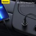 BASEUS CW01 Magnetic Wireless Charging Car Mount Type-C
