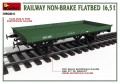 MiniArt Railway Non-Brake Flatbed 16.5 T (1:35)