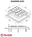 Perfelli DIAMOND G69C BIANCO