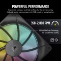 Corsair iCUE LINK LX140 RGB PWM Black