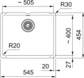 Franke KubusX KXK 110-51 126.0738.290