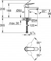 Grohe Eurosmart Cosmopolitan 23327000