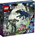 Lego Neytiri and Thanator vs AMP Suit Quaritch 75571