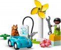 Lego Wind Turbine and Electric Car 10985