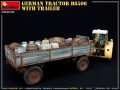 MiniArt German Tractor D8506 with Trailer (1:35)