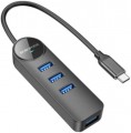 Borofone DH5 Erudite USB-C to 4xUSB3.0