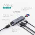 Choetech 7-in-1 USB-C Hub for MacBook Pro/Air