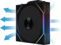 Lian Li Uni Fan TL120 Reverse Blade Wireless Black