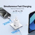 BASEUS Cube Fast Charger C+U 20W