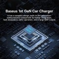 BASEUS Golden Contactor Pro GaN Car Charger U+2C 65W
