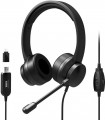 Port Designs USB Comfortable Stereo Office Microphone Headse