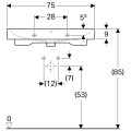 Geberit iCon 75 124075000