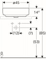 Geberit VariForm 45 500769012