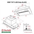 Perfelli BISP 7873 WH LED Strip GLASS