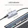Unitek uHUB P5+ 5-in-1 USB-C Ethernet Hub with HDMI and 100W