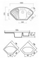 Luxor Augenblick 90x90 Mercury