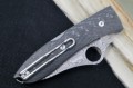 Spyderco Spyopera Carbon Damascus