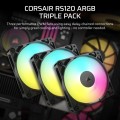 Corsair RS120 ARGB Black Triple Pack