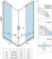 REA Montana Double 90x90 REA-K6636