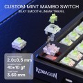 Redragon UCAL K673 PRO Custom Mint Mambo Switch