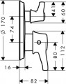 Hansgrohe Ecostat Classic 15753000