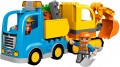 Lego Truck and Tracked Excavator 10812