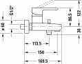 Duravit B.2 B25230000