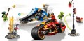 Lego Kais Blade Cycle and Zanes Snowmobile 70667