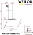 Weilor PDS 6230 WH 1000 LED Strip