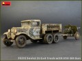 MiniArt Soviet 2T 6x4 Truck and 76-mm USV-BR Gun (1:35)