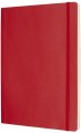 Moleskine Ruled Notebook A4 Soft Red