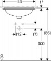 Geberit VariForm 53 500760012