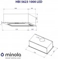 Minola HBI 5623 BL 1000 LED