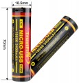 TrustFire 1x18650 3400 mAh micro USB